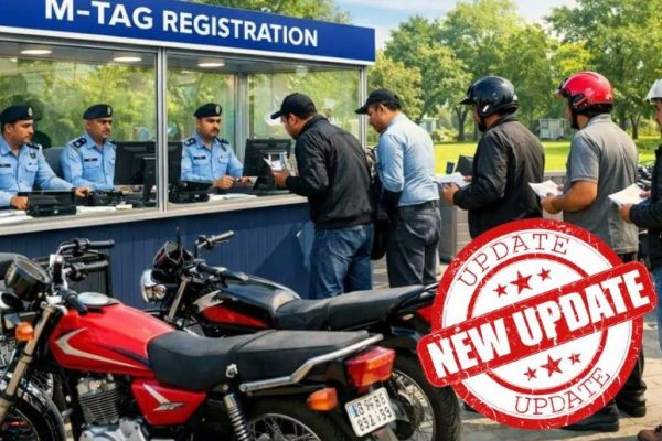 Islamabad to introduce free new M-Tag chip for motorcycles