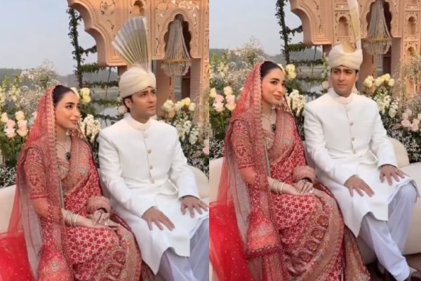 Junaid Safdar and Shanzeh Ali’s baraat day look is here