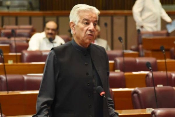 Khawaja Asif warns of terror attacks from Afghan soil  