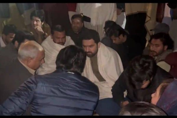 CM Sohail Afridi Sit-In Near Adiala Jail Draws Only 15 Participants, Local Leadership Missing