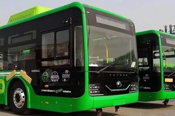 Electric bus service expanded to six more Punjab districts