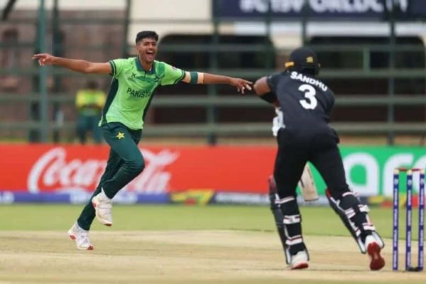 Pakistan U19 demolish New Zealand U19 at 110 runs