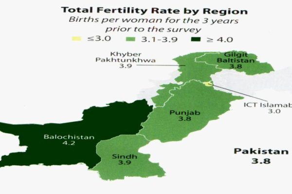 Pakistan fertility rate and its impact on society and economy  