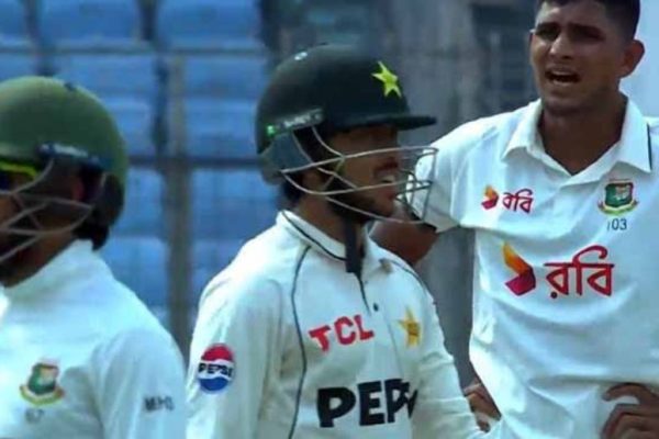 Pakistan off to confident start in opening test after Abbas-led bowling display