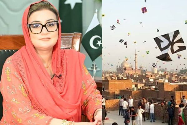 Where does Azma Bukhari celebrate Basant?