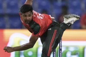 Bangladesh pacer Mustafizur sidelined after injury blow