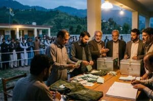 First phase of AJK elections witness strong voter turnout amid close political contest
