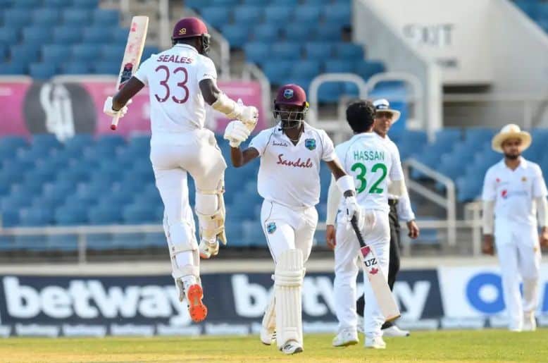 West Indies set Pakistan 211-run target in first test decider