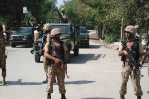 Police, public, and army together in Swat