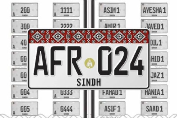 Sindh govt announces Rs2 million fee for fancy number plates