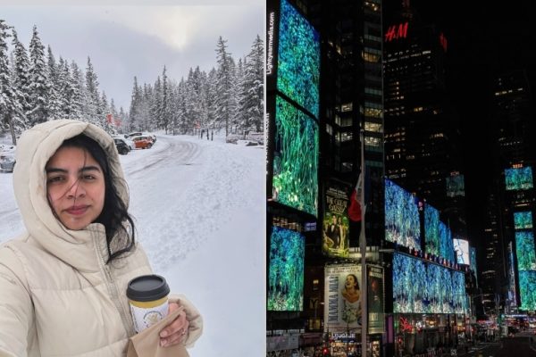 Pakistani artist brings hand-painted art to Times Square