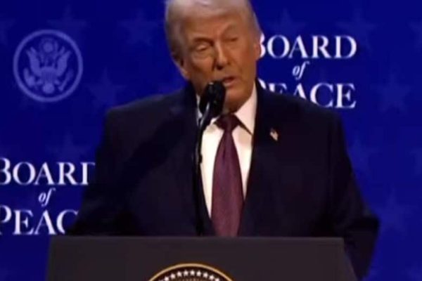 Trump addresses Board of Peace ceremony: Vows to disarm Hamas
