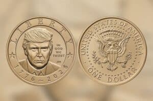 Trump dollar coin