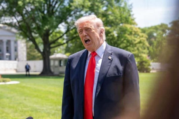 Trump says restarting strikes on Iran possible