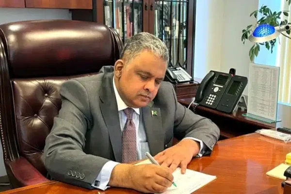 Pakistani envoy meets US house foreign affairs Chairman