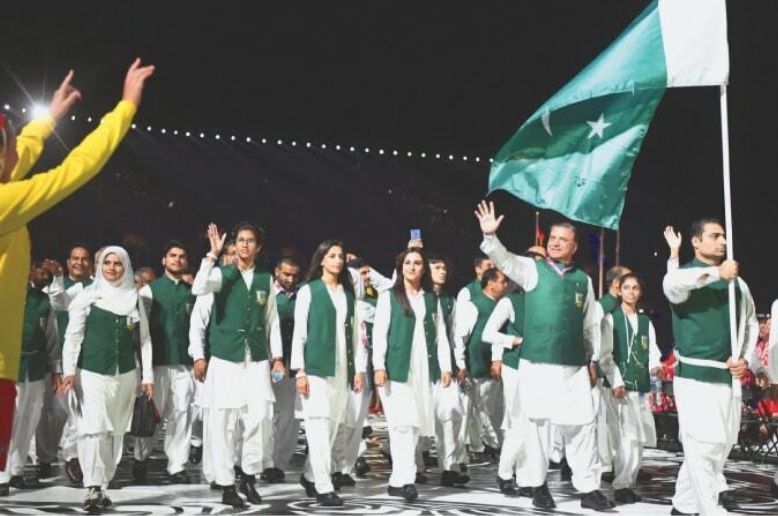 Pakistan unveils contingent for Commonwealth Games campaign