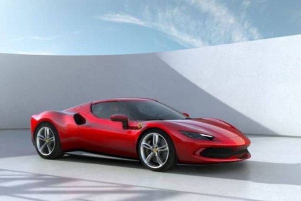 Ferrari unveils images of Its new electric sports car