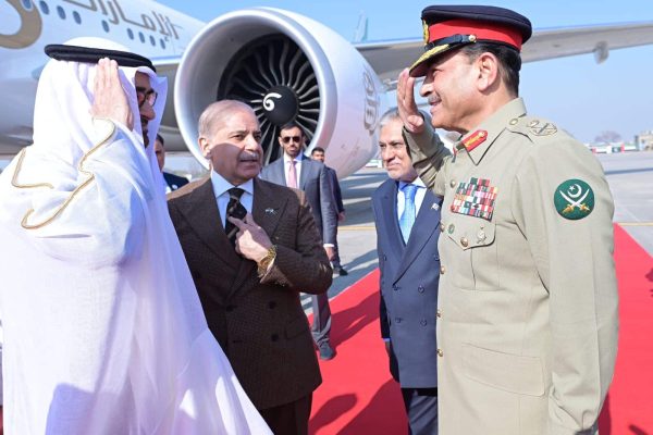 UAE President lands in Islamabad