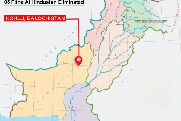 Security forces eliminate five terrorists in Kohlu, Balochistan