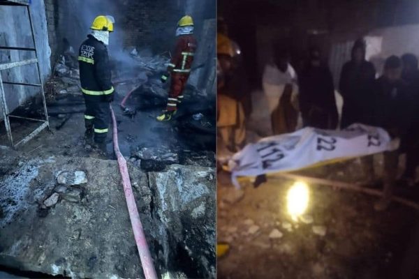 Gas cylinder explosion kills two children in Charsadda