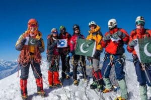 Pakistani women mountaineers