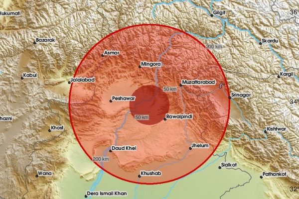 Earthquake jolts Islamabad, Peshawar