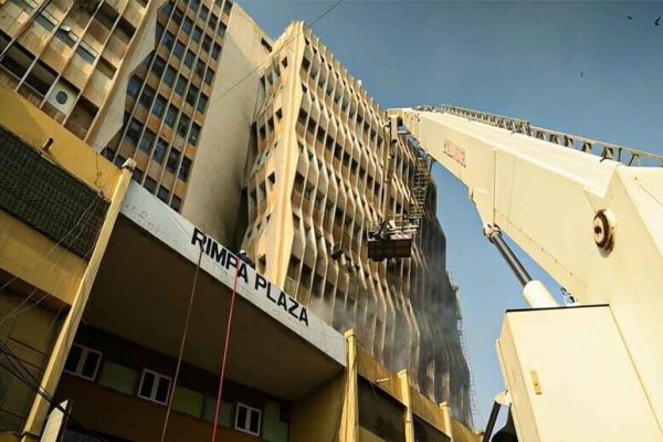 SBCA seals Rimpa Plaza, imminent threat by Gul Plaza fire