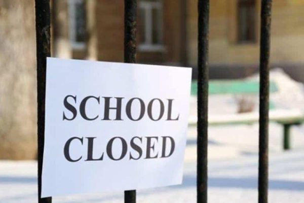 Schools to remain closed from tomorrow till March 31st