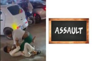 viral videos, taxi driver assault foreign woman