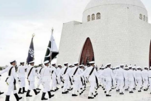 Ceremonial guard-changing ceremony held at Mazar-e-Quaid on Independence Day