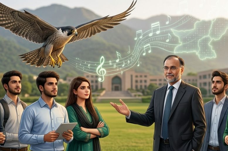 Ahsan Iqbal releases 'inspirational' AI song dedicated to Pakistan's youth