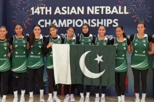 Pakistan women win plate division title at Asian netball championship