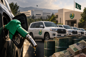 BISP’s 75 official vehicles used over 810,000 litres of fuel in five years