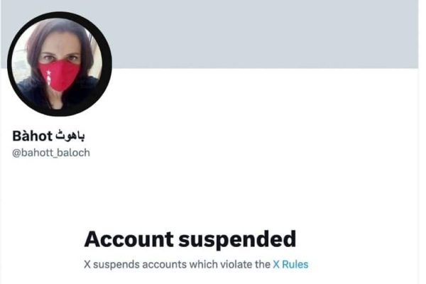 Controversial ‘Bahott Baloch’ X account suspended for anti-Pakistan posts