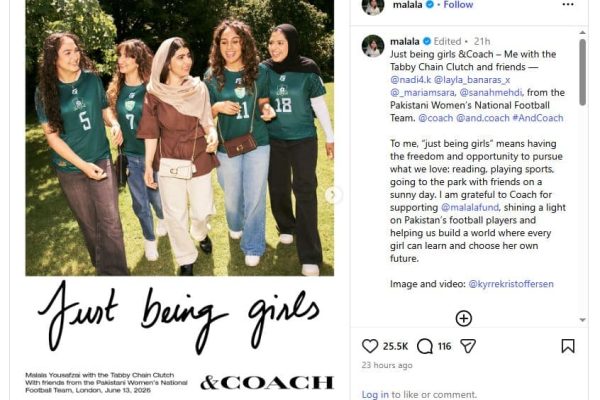 Malala joins global campaign for girls
