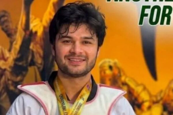 Ehsan Mehsud Taekwondo gold