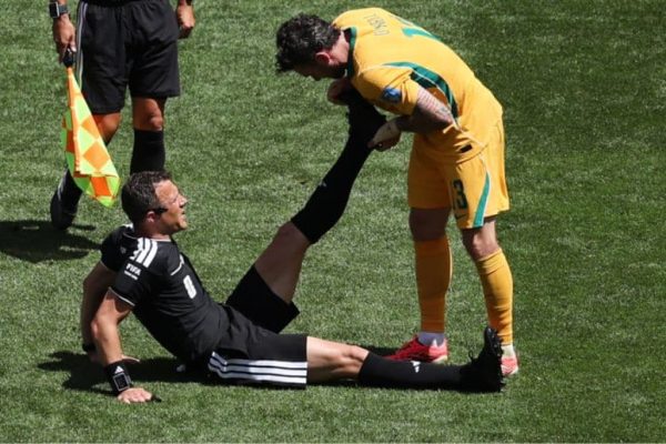 FIFA WC: Play stopped after referee collapses mid-match