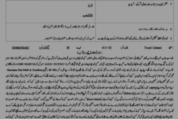 Rawalpindi university student allegedly raped, blackmailed