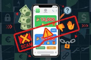 Fake Rs13,000 cash prize scam spreads through WhatsApp and SMS