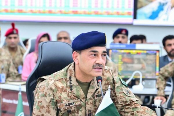 Field Marhal reviews Pakistan’s monsoon disaster preparedness at NDMA HQ