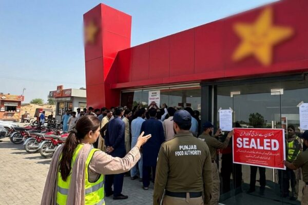 Punjab Food Authority seals food outlets including prominent international food chain