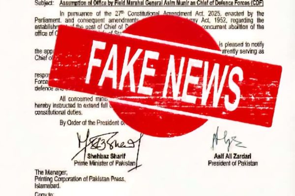 Social Media in Frenzy After Fake CDF Notification