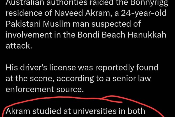 New evidence exposes Anti-Pakistan spin in Bondi Attack as father and son link emerges