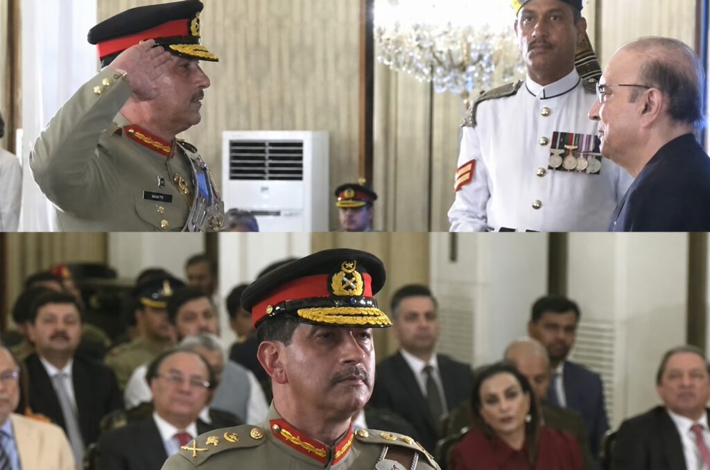 Commander National Strategic Command General Syed Aamer Raza conferred Nishan-e-Imtiaz