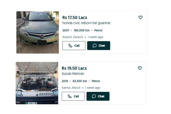 This Honda Civic costs less than Suzuki Mehran