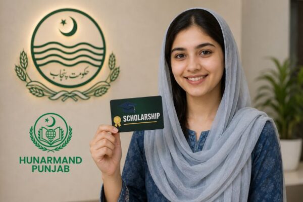 Hunarmand punjab scholarship cards, hunarmand punjab program, hunarmand punjab it program