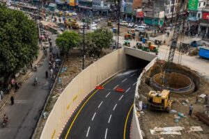 Lahore’s Bhatti Chowk Underpass opens to traffic after completion in four months