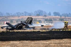 US fighter jet F-35B crashes in California