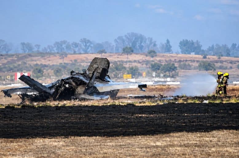 US fighter jet F-35B crashes in California