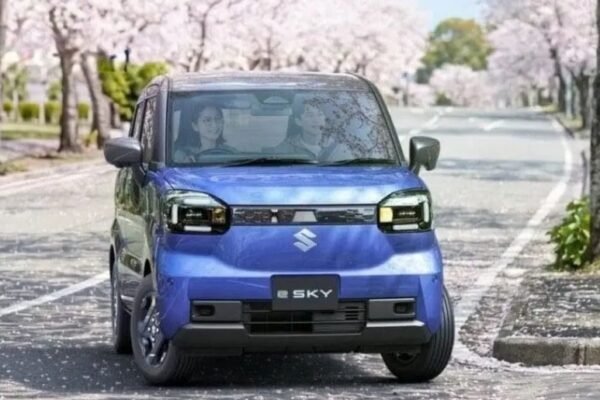 Suzuki unveils its first all-electric kei car E Sky